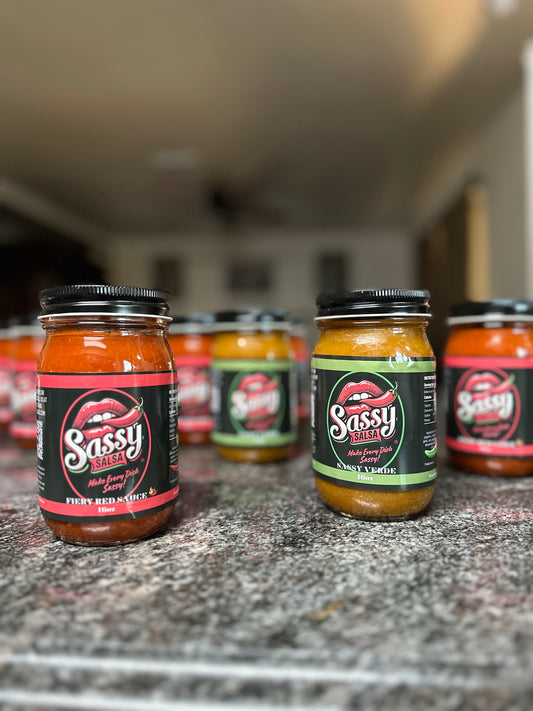1 Case Half Green (6 Jars) Half Red (6 Jars)